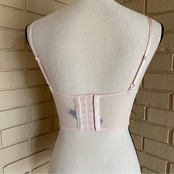 $70 Victorias Secret Very Sexy BOMBSHELL Long Line Push up Bustier Bra 34B Pink - Picture 3 of 5